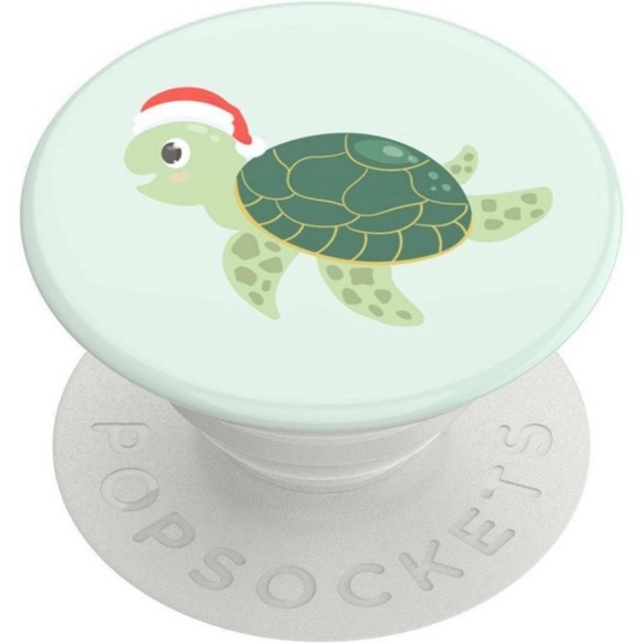 PopSocket PopGrip Santa Turtle - Picture 1 of 7